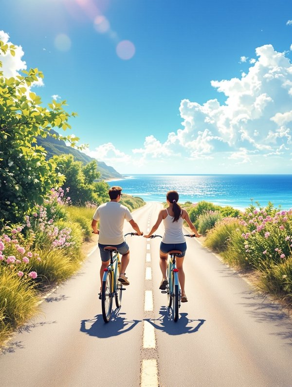 爱情类型 · 怦然心动与夏日恋曲 爱情类型代表作品《盛夏有晴天》海报